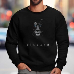 Detroit Lions Villain Lion Head Logo Shirt 3 Detroit Lions Villain Lion Head Logo Sweatshirt
