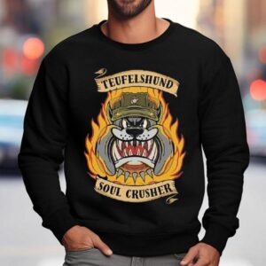 Devil Dog Supply Teufel Hund Soul Crusher Halloween Sweatshirt
