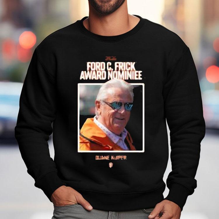 Duane Kuiper 2026 Ford C. Frick Award Nominee Shirt Duane Kuiper 2026 Ford C. Frick Award Nominee Shirt