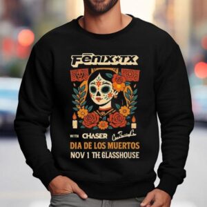 Fenix Tx The Glass House In Pomona Ca 11-1-2025 Shirt 3 Fenix Tx The Glass House In Pomona Ca Sweatshirt