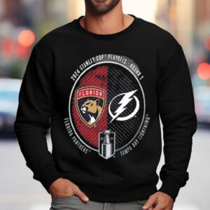 Florida Panthers Vs. Tampa Bay Lightning Inglasco 2024 Stanley Cup Playoffs First Round Dueling Matchup Shirt 3 Florida Panthers Vs Tampa Bay Lightning Inglasco Stanley Cup Playoffs First Round Dueling Matchup Sweatshirt
