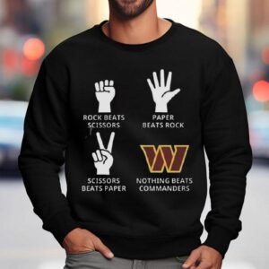 Good Nothing Beats Washington Commanders Football Logo Sweatshirt