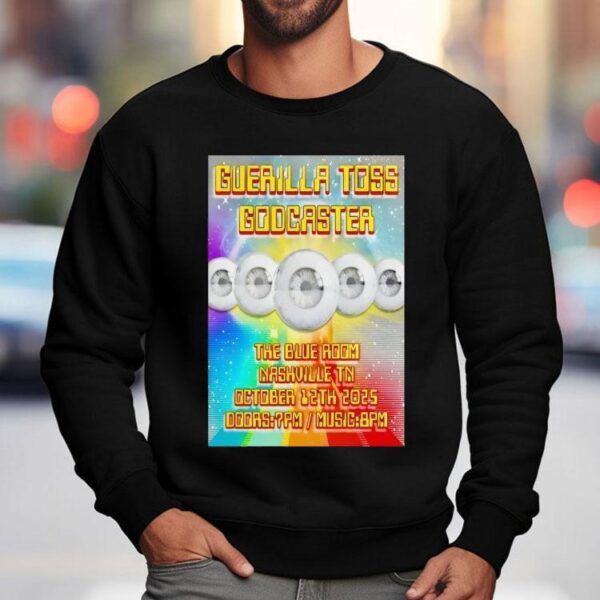 Guerilla Toss Godcaster The Blue Room Nashville Shirt