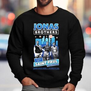 Jonas Brothers Greetings From Your Hometown Saint Paul Mn Sweatshirt
