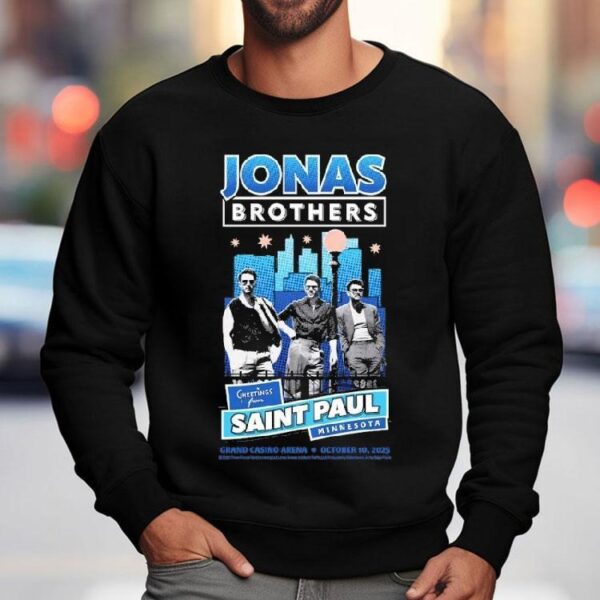 Jonas Brothers Greetings From Your Hometown Saint Paul Mn Shirt