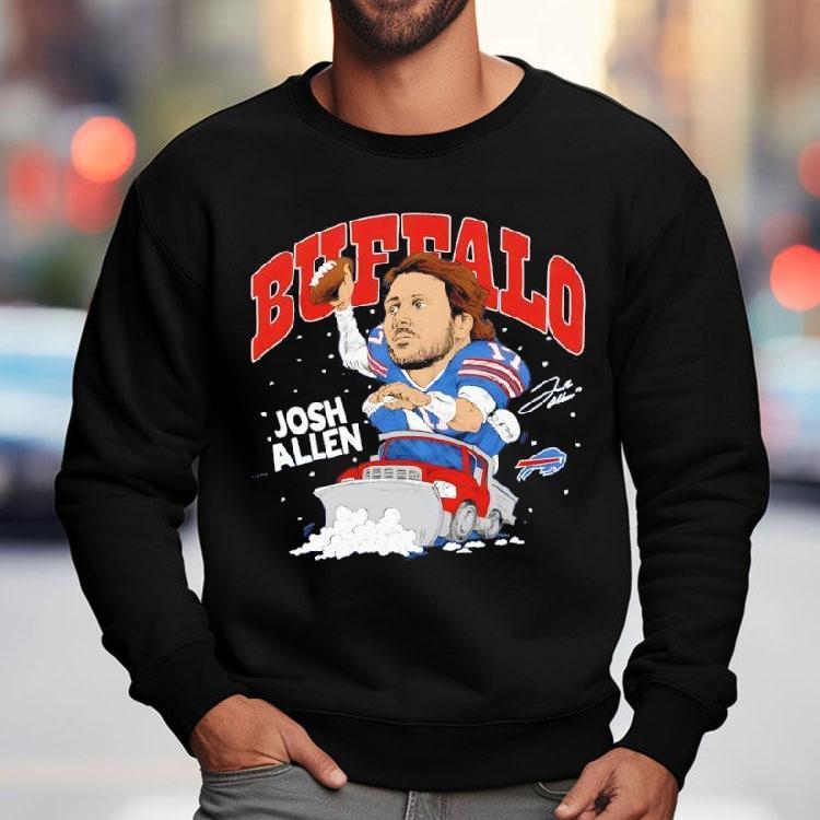 Josh Allen Buffalo Bills Caricature Player Signature Shirt Josh Allen Buffalo Bills Caricature Player Signature Shirt