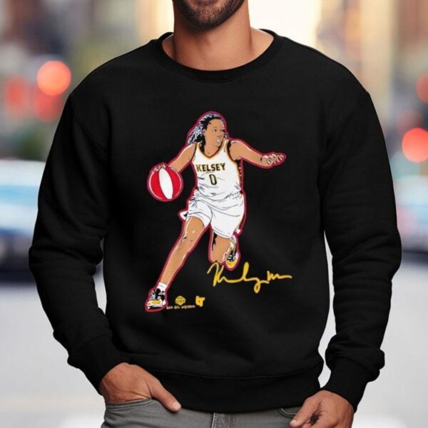 Kelsey Mitchell Superstar Pose Indiana Signature Shirt