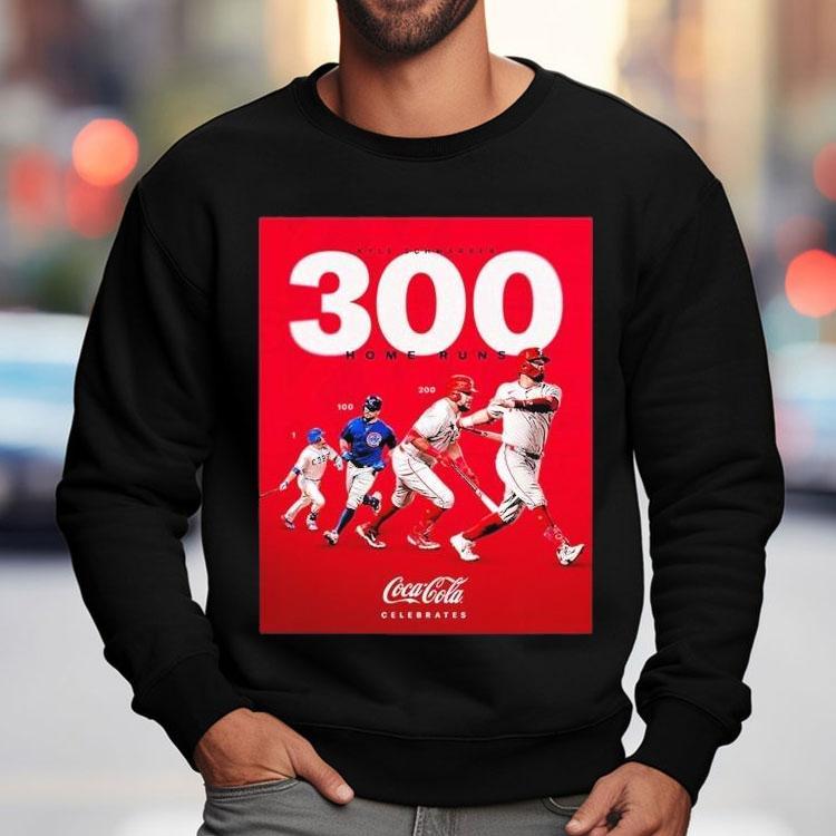 Kyle Schwarber Philadelphia Phillies Became The 163rd Mlb Player To Reach 300 Career Home Runs Shirt Kyle Schwarber Philadelphia Phillies Became The 163rd Mlb Player To Reach 300 Career Home Runs Shirt