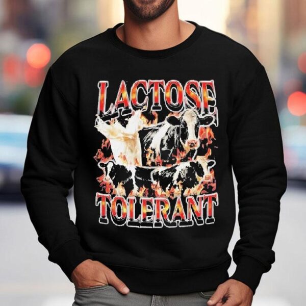 Lactose Tolerant 2.0 Cow Graphic Shirt
