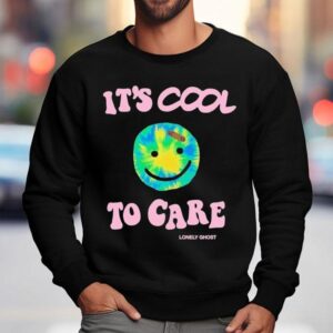 Lonely Ghost It's Cool To Care Smiley Shirt 3 Lonely Ghost It S Cool To Care Smiley Sweatshirt