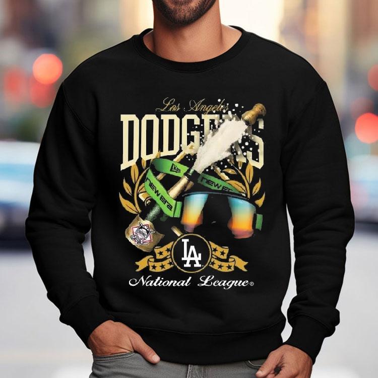 Los Angeles Dodgers 2025 National League Champions New Era Shirt Los Angeles Dodgers 2025 National League Champions New Era Shirt