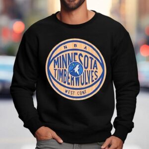 Minnesota Timberwolves Nba West Conf Logo Sweatshirt