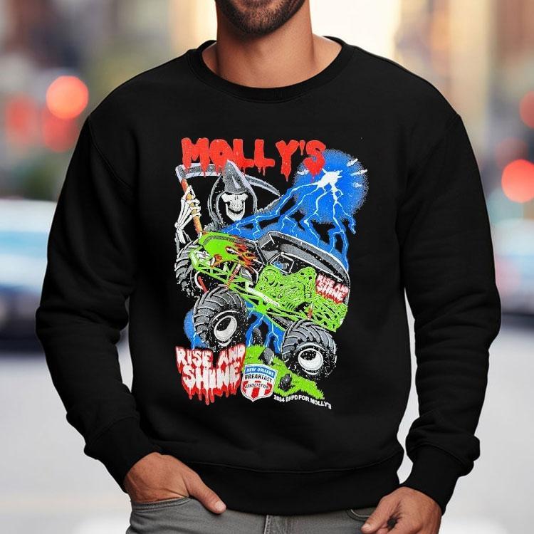 Molly’s Grave Digger Rise And Shine Grim Reaper Shirt Molly’s Grave Digger Rise And Shine Grim Reaper Shirt