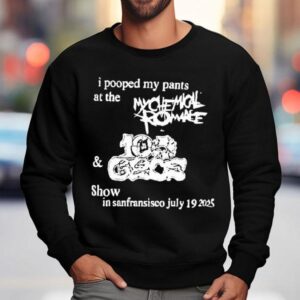 My Chemical Romance July 19 2025 San Francisco Shirt 3 My Chemical Romance July San Francisco Sweatshirt