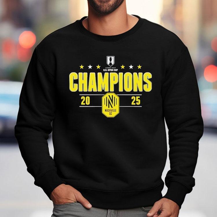 Nashville Sc Us Open Cup Champions 2025 Shirt Nashville Sc Us Open Cup Champions 2025 Shirt