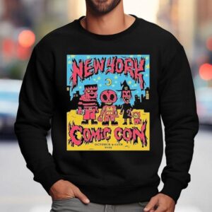 New York Comic Con Nycc 2025 Trick Or Treaters Halloween Shirt 3 New York Comic Con Nycc Trick Or Treaters Halloween Sweatshirt