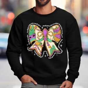 Nola New Orleans Fleur De Lis Mardi Gras Sweatshirt