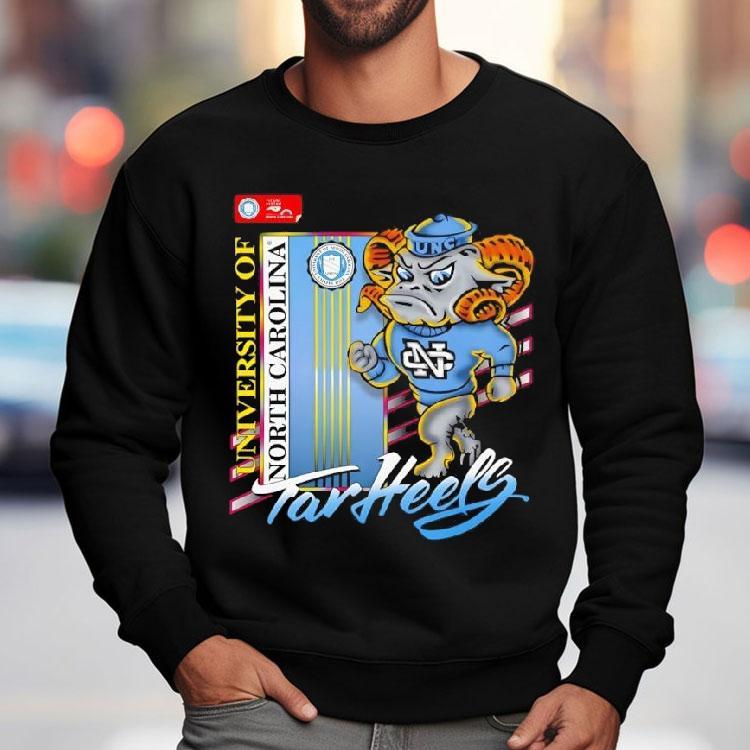 North Carolina Tar Heels University Of Mascot Shirt North Carolina Tar Heels University Of Mascot Shirt