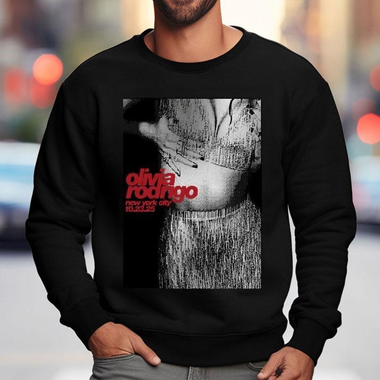 Olivia Rodrigo October 23, 2025 Show New York City Shirt Olivia Rodrigo October 23, 2025 Show New York City Shirt