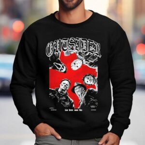 Outsider Cult Ghostface X Jason Voorhees And Michael Myers X Freddy Krueger Sweatshirt