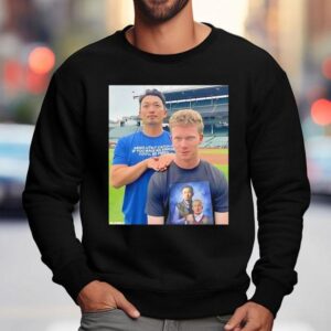 Pete Crow Armstrong And Seiya Suzuki Step Brothers Photo Sweatshirt