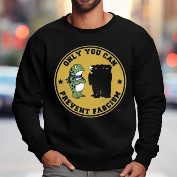 Portland Frog Anti-ice Only You Can Prevent Fascism Shirt