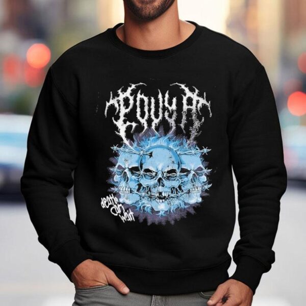 Pouya Death Can Wait Skulls Shirt