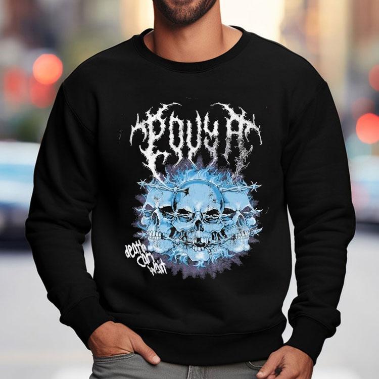 Pouya Death Can Wait Skulls Shirt Pouya Death Can Wait Skulls Shirt