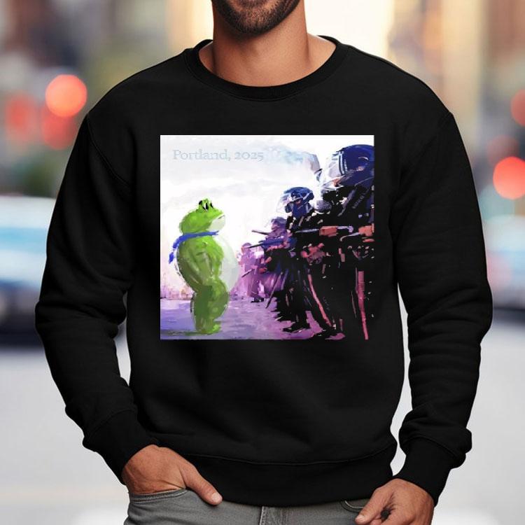 Resist Portland Frog I Stand With Frog Shirt Resist Portland Frog I Stand With Frog Shirt