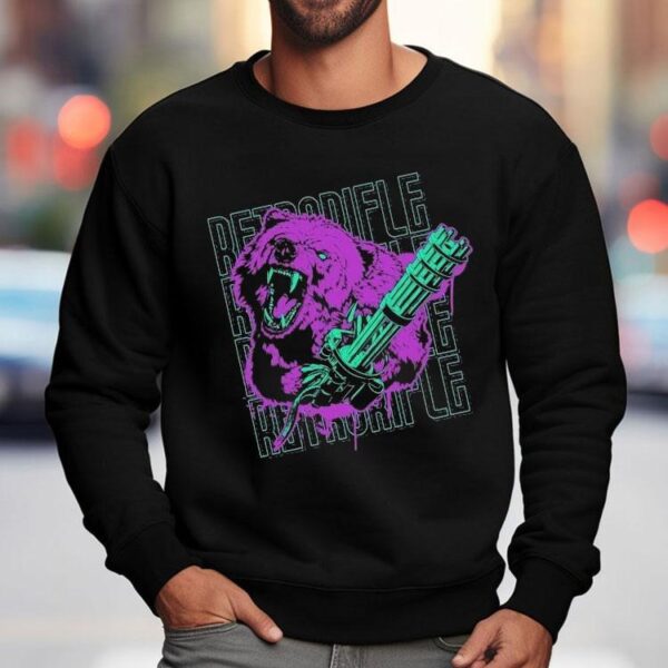 Retro Rifle Bear Arms Shirt