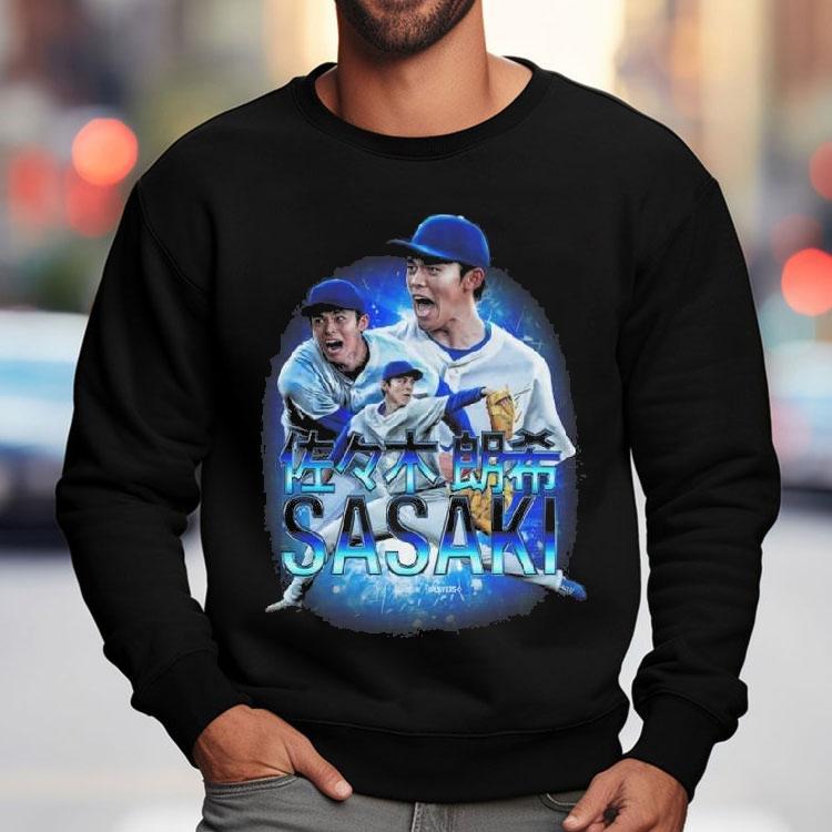 Roki Sasaki Los Angeles Dodgers 2025 Shirt Roki Sasaki Los Angeles Dodgers 2025 Shirt