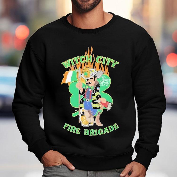 Salem Witch City Fire Brigade St. Patrick’s Day Shirt Salem Witch City Fire Brigade St. Patrick’s Day Shirt