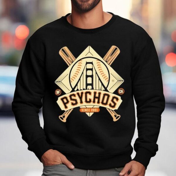 San Franpsycho San Francisco Giants Logo Shirt