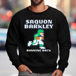 Saquon Barkley Philadelphia Eagles Running Back Football Shirt 3 Saquon Barkley Philadelphia Eagles Running Back Football Sweatshirt