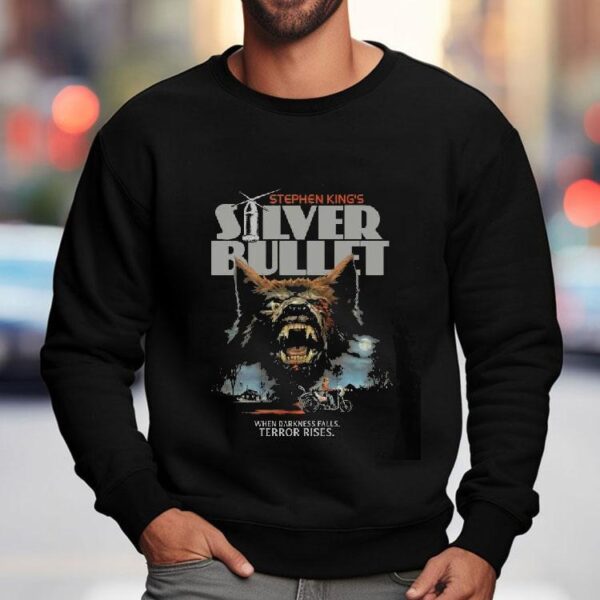 Silver Bullet 40th Anniversary When Darkness Falls Terror Rises Shirt