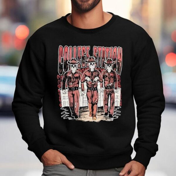 Skeletons Cowboy College Station Shirt