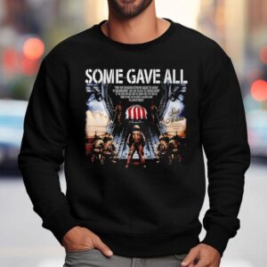 Some Gave All Side Action Shirt 3 Some Gave All Side Action Sweatshirt
