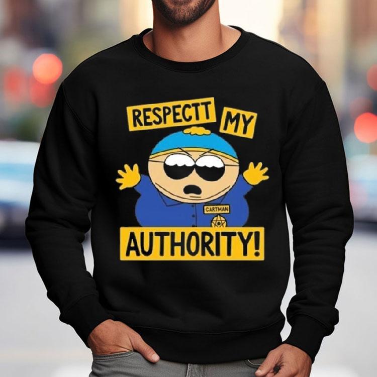 South Park Cartman Respect My Authority Shirt South Park Cartman Respect My Authority Shirt