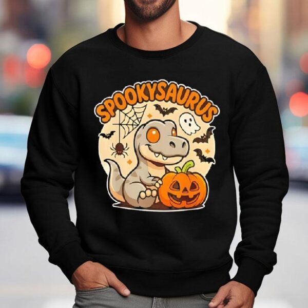 Spookysaurus Kids Halloween Dinosaur Shirt