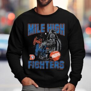 Star Wars Dark Side X Denver Broncos Mile High Fighters Sweatshirt