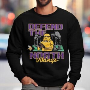 Star Wars Dark Side X Minnesota Vikings Defend The North Vikings Shirt 3 Star Wars Dark Side X Minnesota Vikings Defend The North Vikings Sweatshirt