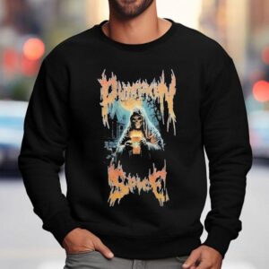 Starbucks Pumpkin Spice Latte Death Metal Sweatshirt
