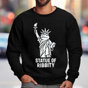Statue Of Ribbity Portland Frog Resist Protest Anti Ice Anti Fascism Shirt 3 Statue Of Ribbity Portland Frog Resist Protest Anti Ice Anti Fascism Sweatshirt