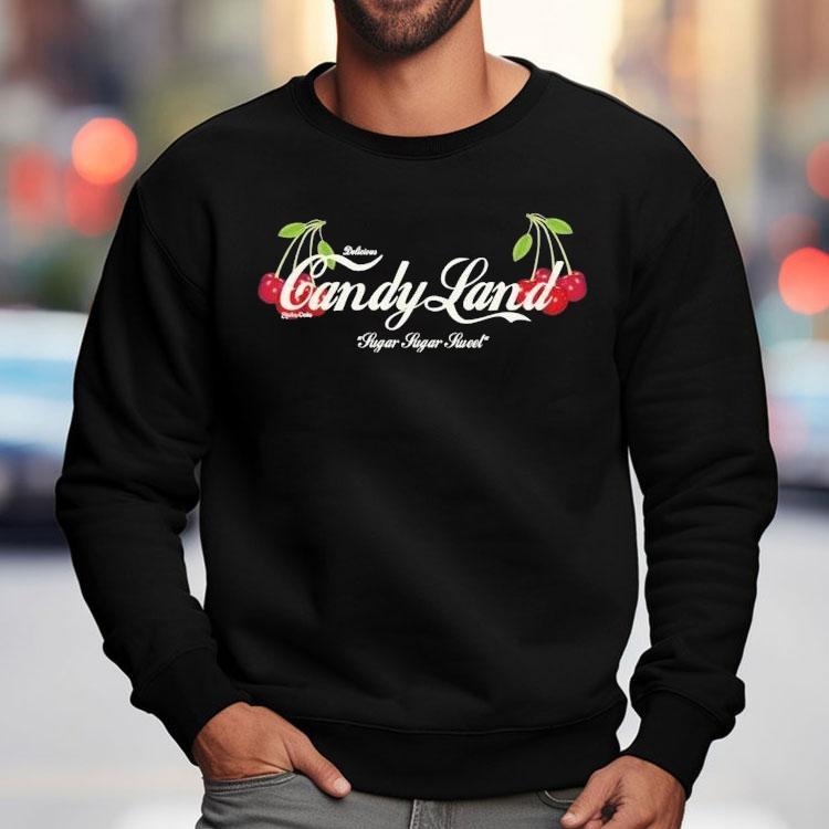 Stela Cole Candy Land Sugar Sugar Sweet Cherry Shirt Stela Cole Candy Land Sugar Sugar Sweet Cherry Shirt