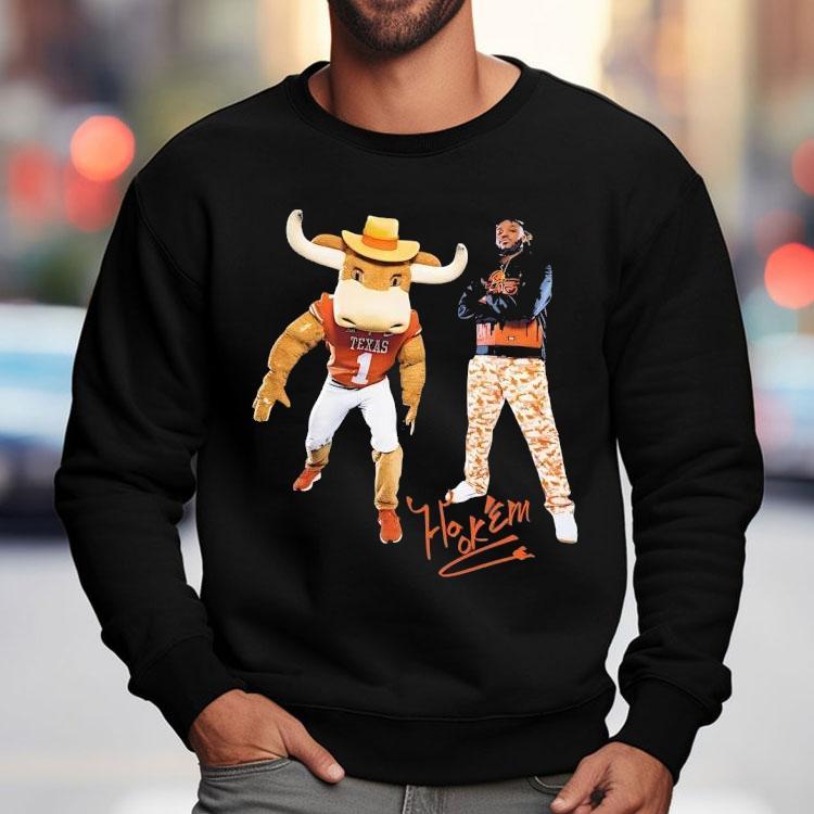 Texas Longhorns Bevo Hook Em Horns Shirt Texas Longhorns Bevo Hook Em Horns Shirt