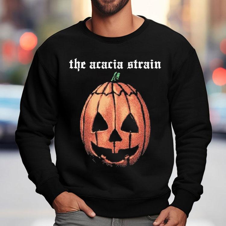 The Acacia Strain Pumpkin Mask 2025 Shirt The Acacia Strain Pumpkin Mask 2025 Shirt