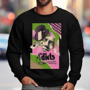 The Adicts Oct 8 2025 In Santiago Chile Cards Shirt 3 The Adicts Oct In Santiago Chile Cards Sweatshirt