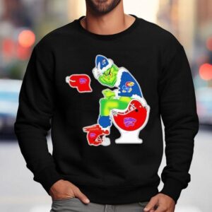 The Grinch Kansas Jayhawks Sitting On Toilet Kansas State Wildcats Xmas Holiday Christmas Shirt 3 The Grinch Kansas Jayhawks Sitting On Toilet Kansas State Wildcats Xmas Holiday Christmas Sweatshirt