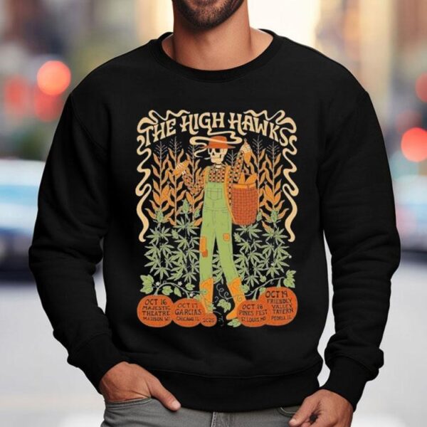 The High Hawks Show Halloween Oct 16-19 2025 Skeleton Shirts