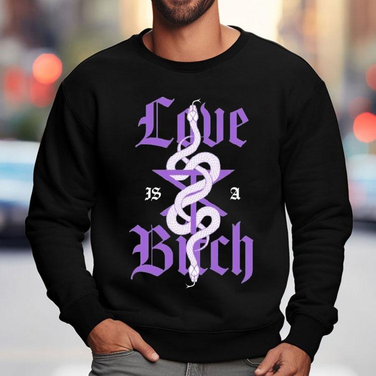 The Rasmus Love Is A Bitch Snake Shirt The Rasmus Love Is A Bitch Snake Shirt
